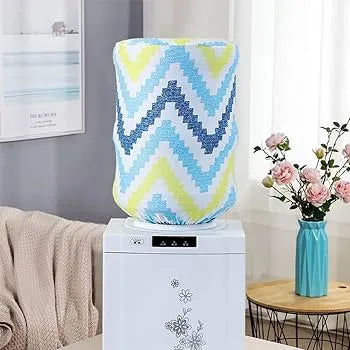 Printing Cloth Art Drinking Cover Water Dispenser Dust Household Protector Case Random Design