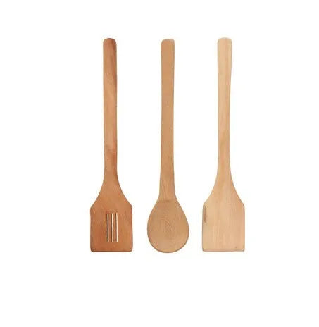 Wood Spoons Set 3pcs Best quality Trending Wood spoons Best for kitchen Unique