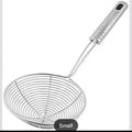Deep Frying Strainer Spoon Mesh Net Strainer Stainless Steel Food Frying Oil Filter Pot Fry Strainer Deep Fryer