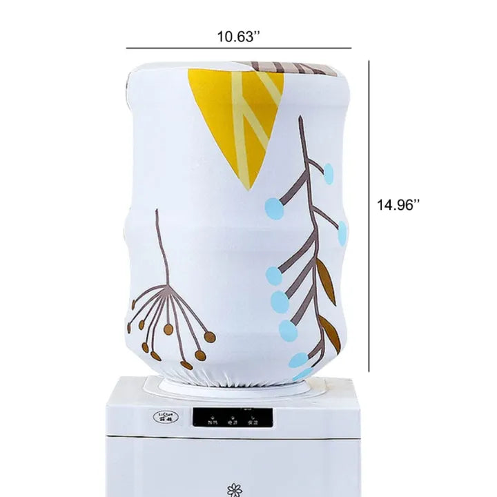 Printing Cloth Art Drinking Cover Water Dispenser Dust Household Protector Case Random Design