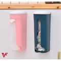 1 Pcs Kitchen Grocery Bag Holder Wall Mount Storage Dispenser Plastic Kitchen Organizer Container